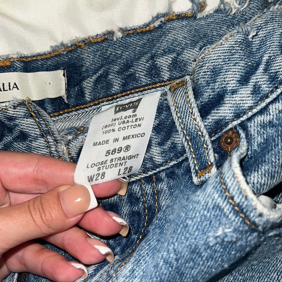 Vintage Reworked Levi Shorts - Picture 2 of 3